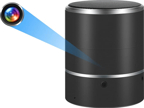 Verborgen camera in speaker