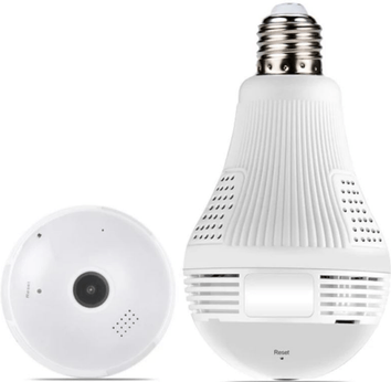 Verborgen camera in lamp